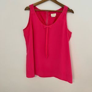 Pink Silk kate spade Sleeveless Blouse